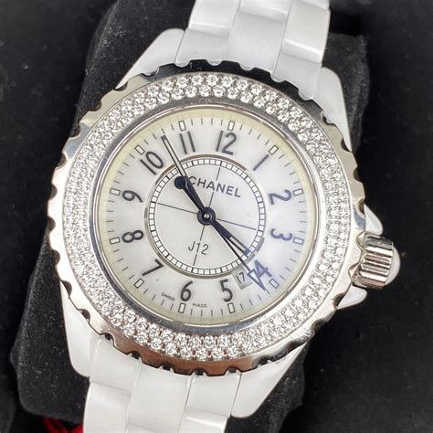 chanel j12 white ceramic watch 33mm|Chanel j12 automatic watch price.